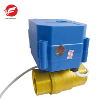 CR01 CR02 DC3-6V DC12V CWX-60P 6NM electric auto shut off water valve with signal feedback